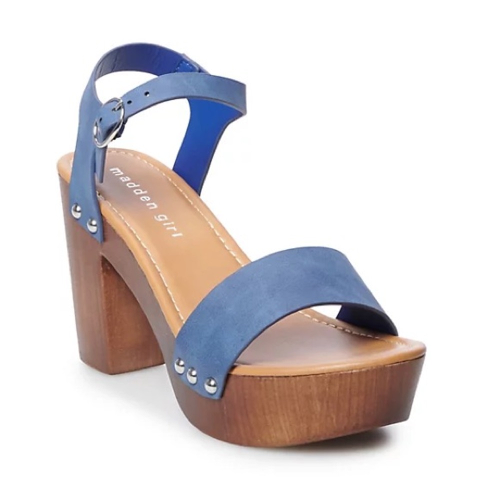{Madden Girl} Navy Blue Sandals